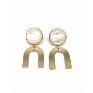 14K Gold Vermeil over brass Drop Earrings